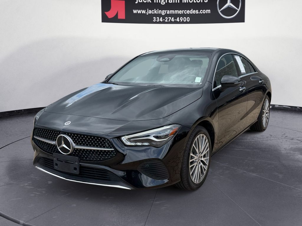White 2025 Mercedes-Benz CLA Coupe Front-Wheel Drive 8-Speed Dual Clutch