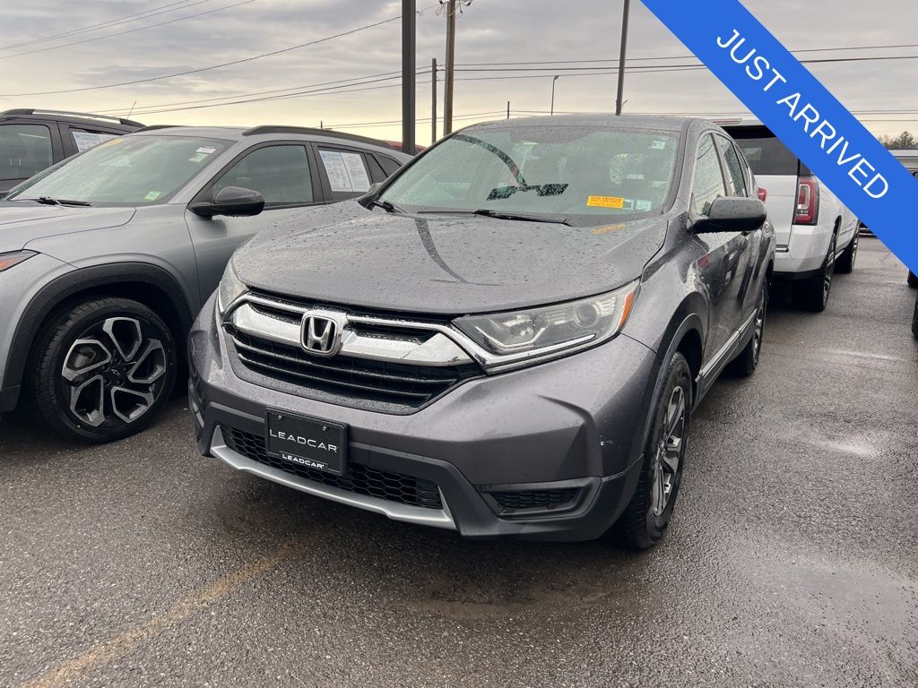Gray (Modern Steel Metallic) 2019 Honda CR-V LX AWD SUV / Crossover All-Wheel Drive Continuously Variable Transmission