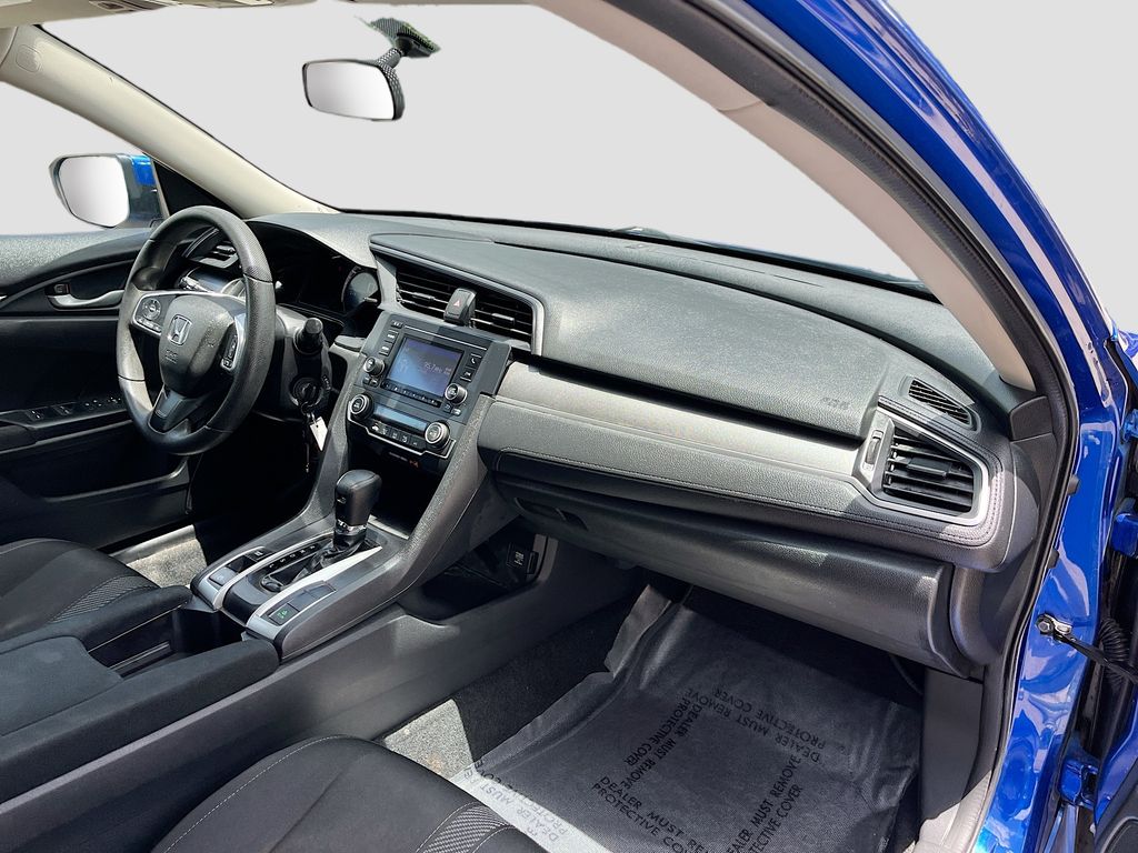 2018 Honda Civic LX Blue at DeMontrond Automotive Group