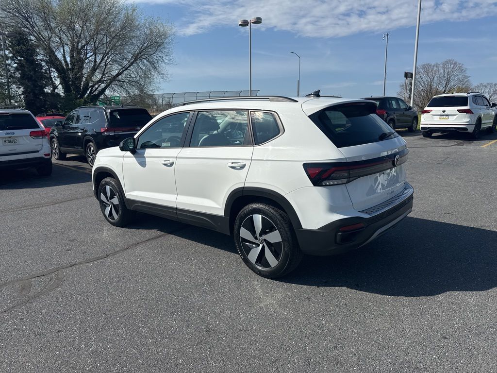 2025 Volkswagen Taos 1.5T S White at Subaru and VW of Moon Township