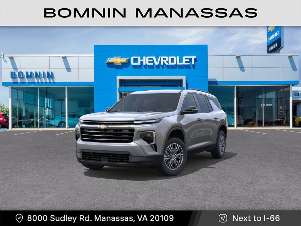 Sterling Gray Metallic 2026 Chevrolet Traverse SUV / Crossover Four-Wheel Drive 8-Speed Automatic