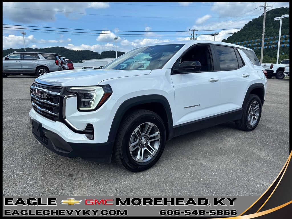 Summit White 2026 GMC Terrain SUV / Crossover Front-Wheel Drive Continuously Variable Transmission