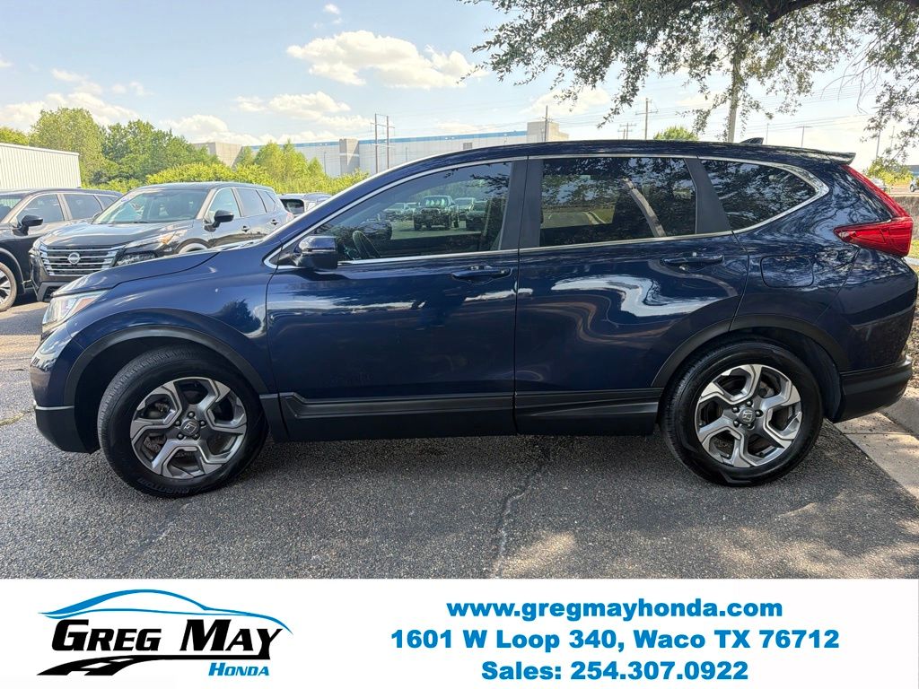 2019 Honda CR-V EX-L Blue at Greg May Honda