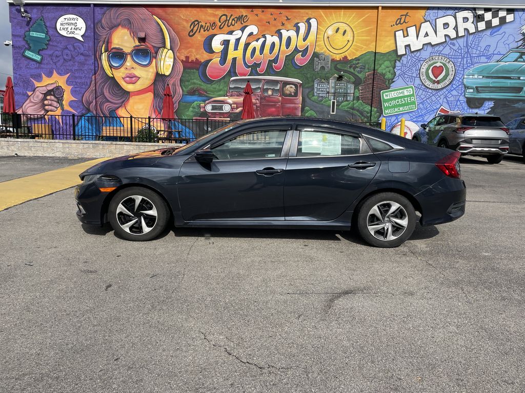 Used 2019 Honda Civic LX with VIN 2HGFC2F63KH582023 for sale in Worcester, MA