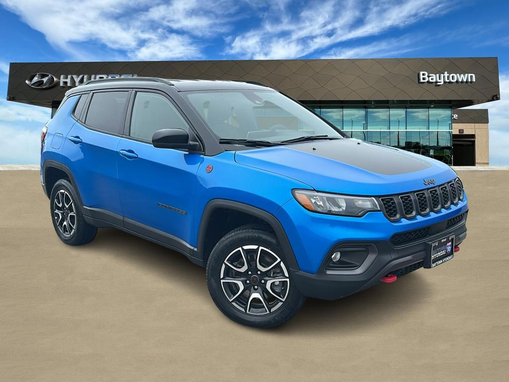 2025 Jeep Compass Trailhawk Blue at Classic Elite Chevrolet Hwy 6