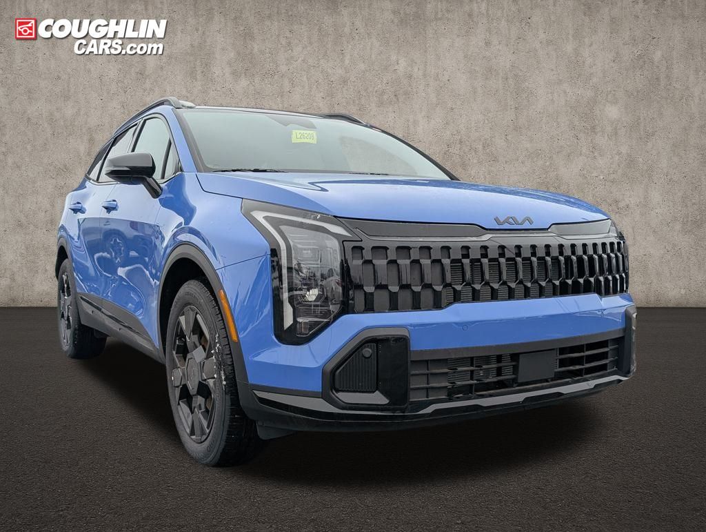 Nebular Blue 2026 Kia Sportage X-Line AWD SUV / Crossover All-Wheel Drive 8-Speed Automatic