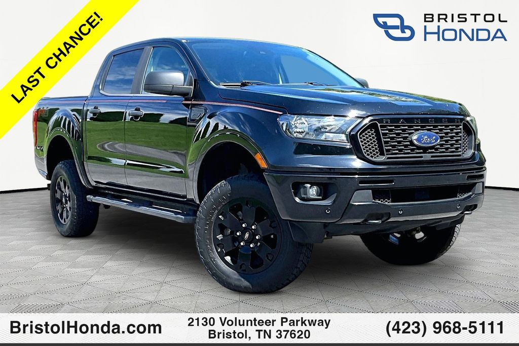 Shadow Black 2020 Ford Ranger Pickup Truck Four-Wheel Drive Automatic