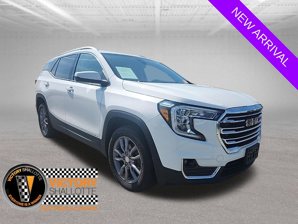 Summit White 2022 GMC Terrain SUV / Crossover All-Wheel Drive 9-Speed Automatic