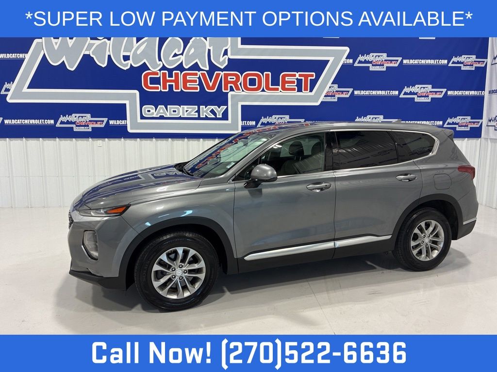 Machine Gray 2019 Hyundai Santa Fe SUV / Crossover Front-Wheel Drive 8-Speed Automatic