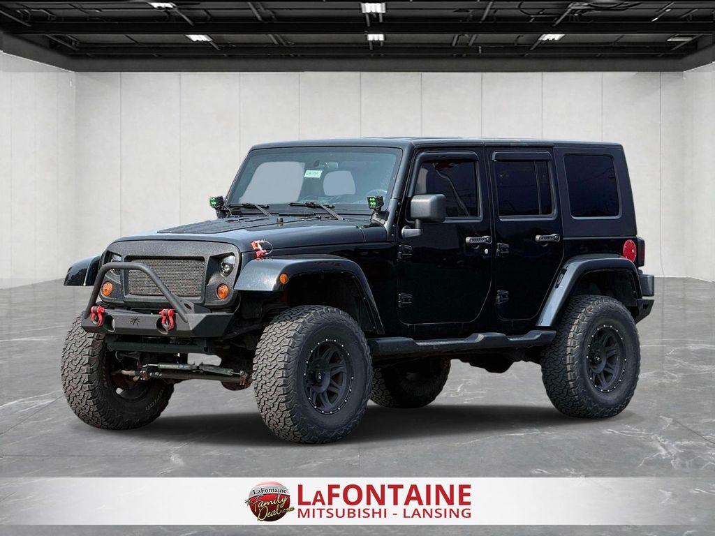 Black Clearcoat 2010 Jeep Wrangler SUV / Crossover Four-Wheel Drive 4-Speed Automatic