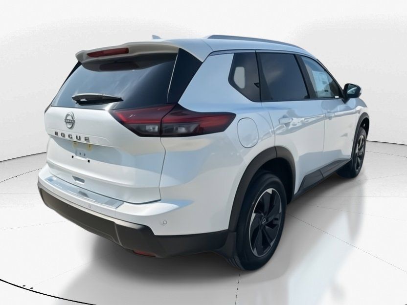 2025 Everest White Pearl Nissan Rogue SV FWD SUV