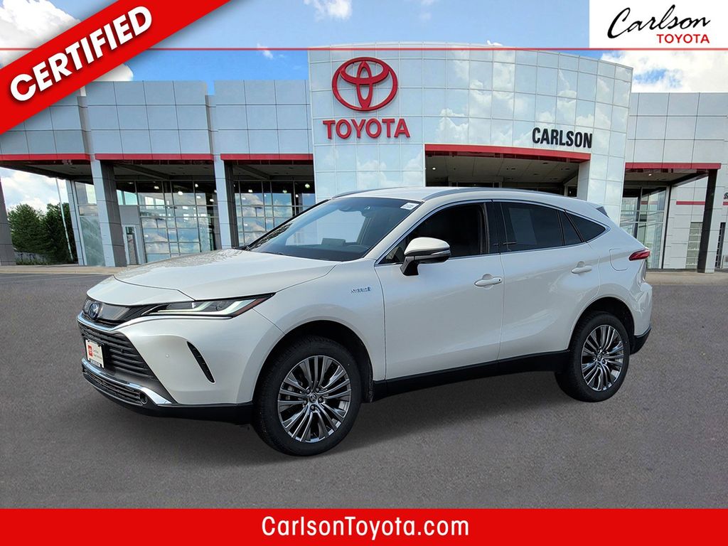 White (Blizzard Pearl) 2021 Toyota Venza XLE AWD SUV / Crossover All-Wheel Drive Continuously Variable Transmission