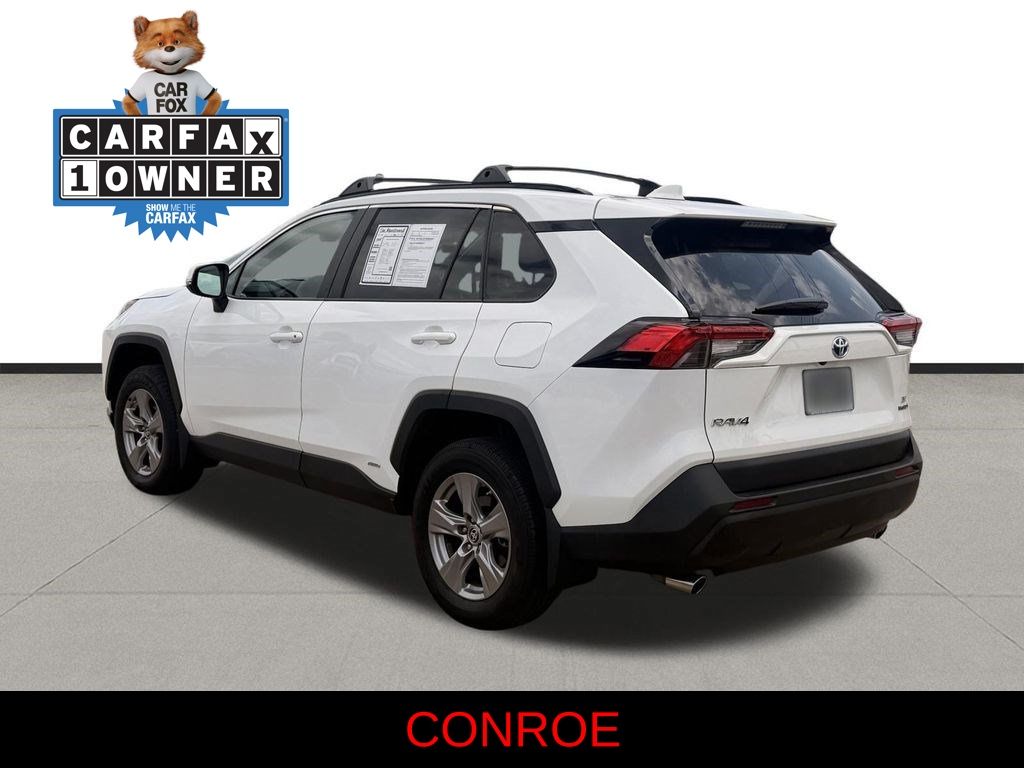 2024 Toyota RAV4 Hybrid LE White at Classic Elite Chevrolet Sugar Land