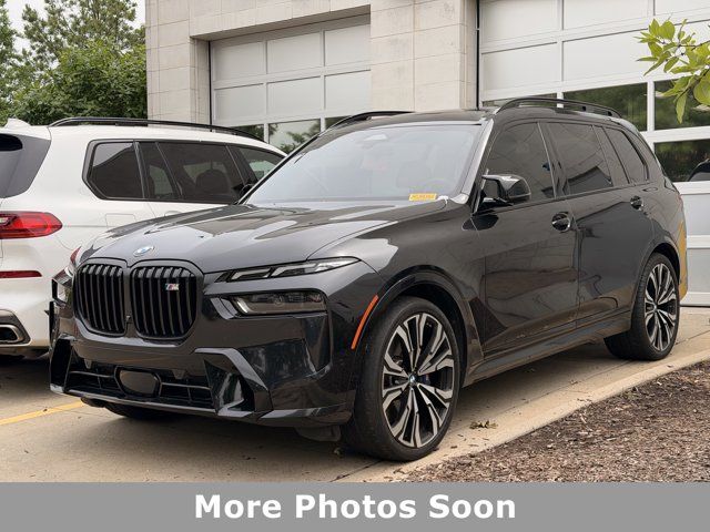 Black Sapphire Metallic 2024 BMW X7 M60i AWD SUV / Crossover All-Wheel Drive 8-Speed Automatic