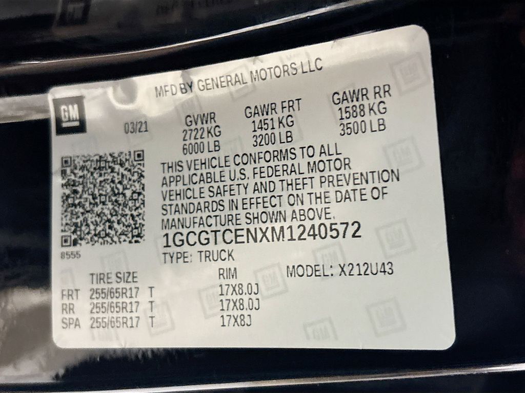 2021 Chevrolet Colorado LT