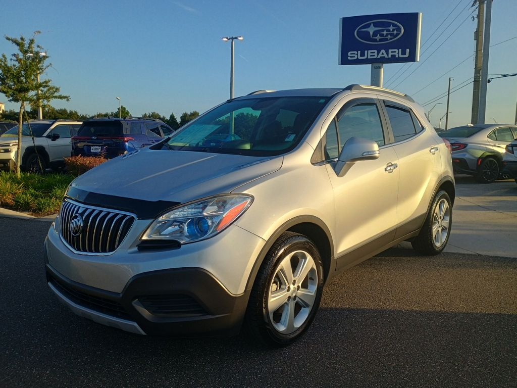 Quicksilver Metallic 2016 Buick Encore SUV / Crossover Front-Wheel Drive 6-Speed Automatic Overdrive