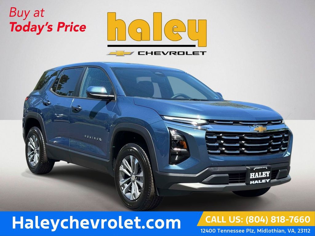 Lakeshore Blue Metallic 2026 Chevrolet Equinox SUV / Crossover Front-Wheel Drive Continuously Variable Transmission