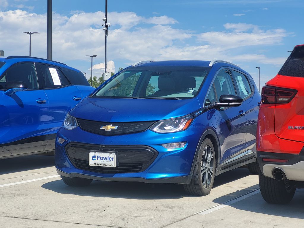 Kinetic Blue Metallic 2017 Chevrolet Bolt EV Hatchback Front-Wheel Drive 1-Speed Automatic