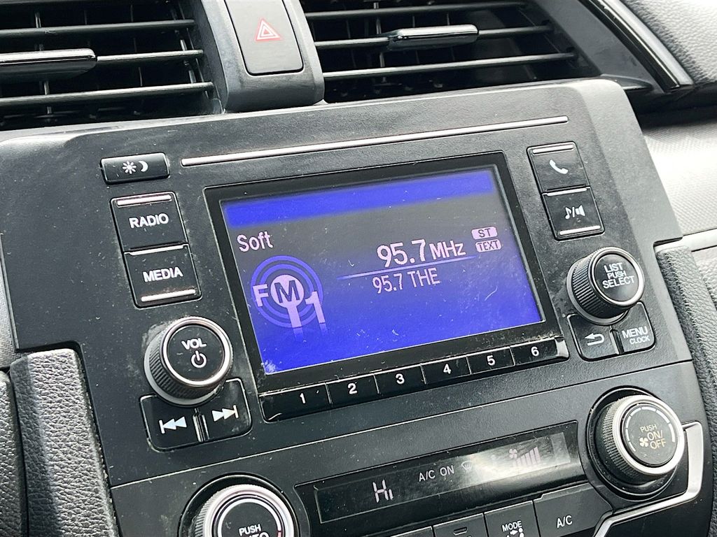 2018 Honda Civic LX Blue at DeMontrond Automotive Group