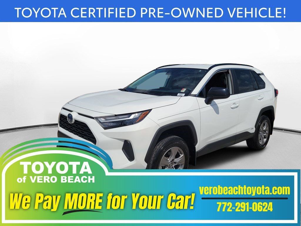 Ice 2024 Toyota RAV4 Hybrid SUV / Crossover All-Wheel Drive Continuously Variable Transmission