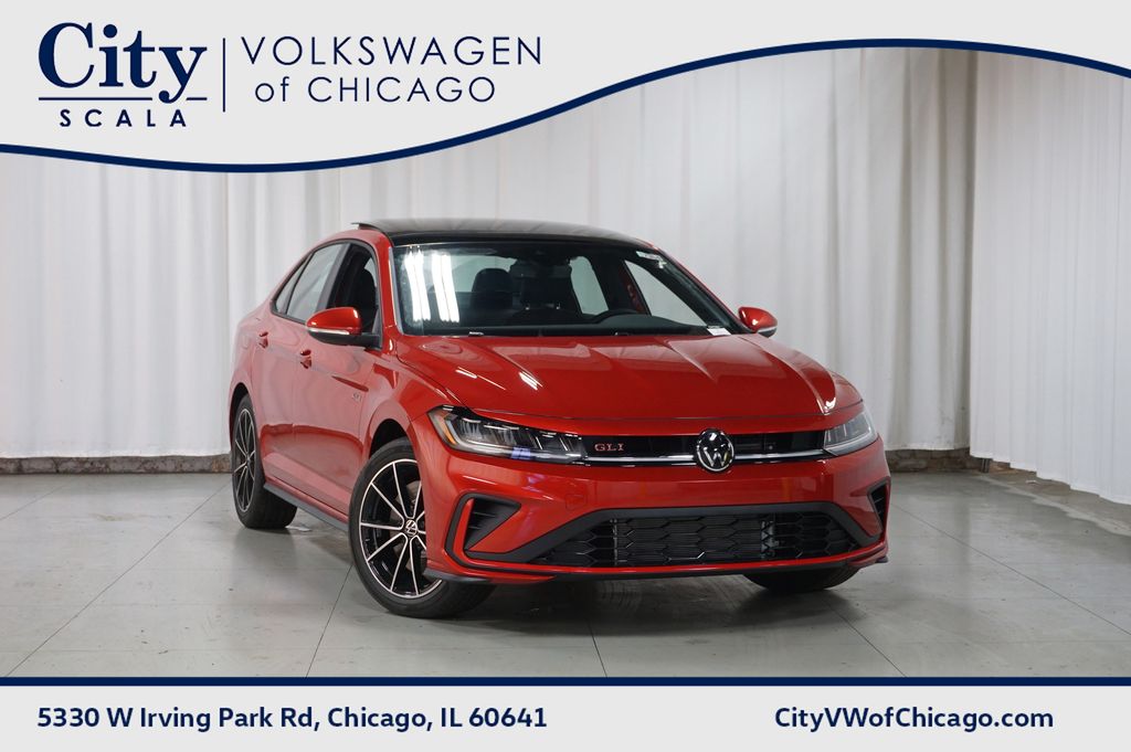 Kings Red Metallic 2026 Volkswagen Jetta GLI Sedan Front-Wheel Drive 7-Speed Dual Clutch