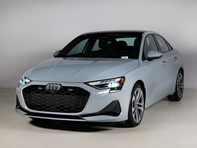Gray Pearl 2026 Audi A3 Sedan All-Wheel Drive 7-Speed Automatic