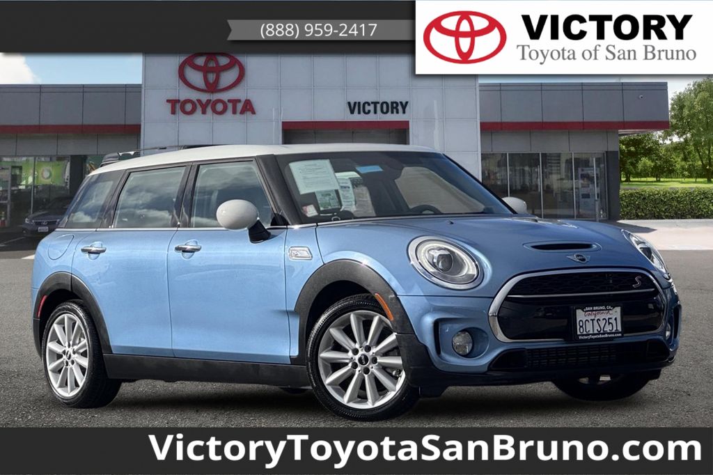 Blue Metallic 2018 MINI Cooper Clubman Wagon Front-Wheel Drive 8-Speed Automatic