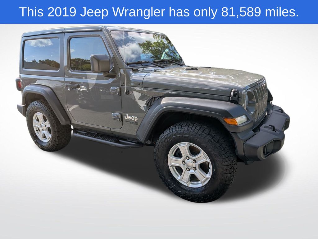 Sting-Gray Clearcoat 2019 Jeep Wrangler SUV / Crossover Four-Wheel Drive 8-Speed Automatic