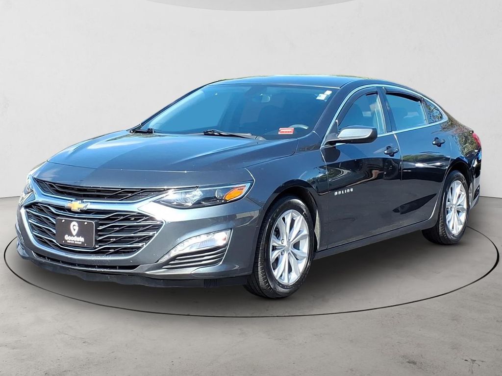 Shadow Gray Metallic 2021 Chevrolet Malibu Sedan Front-Wheel Drive Continuously Variable Transmission