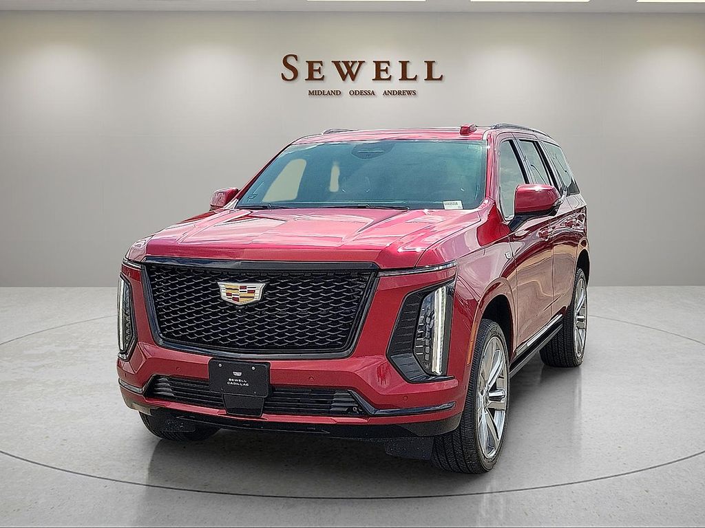 Radiant Red Tintcoat 2025 Cadillac Escalade SUV / Crossover Four-Wheel Drive Automatic