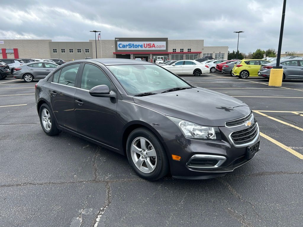 Gray (Tungsten Metallic) 2016 Chevrolet Cruze Limited 1LT FWD Sedan Front-Wheel Drive 6-Speed Automatic Overdrive
