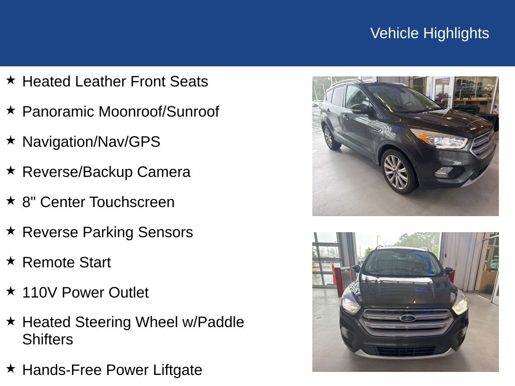2018 Ford Escape Titanium