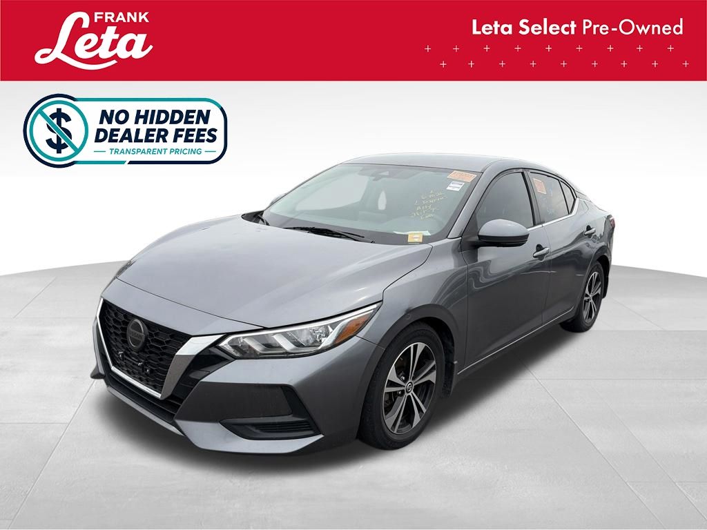 Gray (Gun Metallic) 2020 Nissan Sentra Sedan Front-Wheel Drive Continuously Variable Transmission