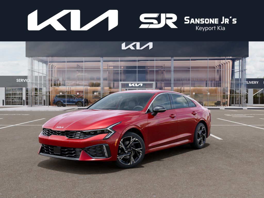 Runway Red 2026 Kia K5 Sedan Front-Wheel Drive 8-Speed Automatic