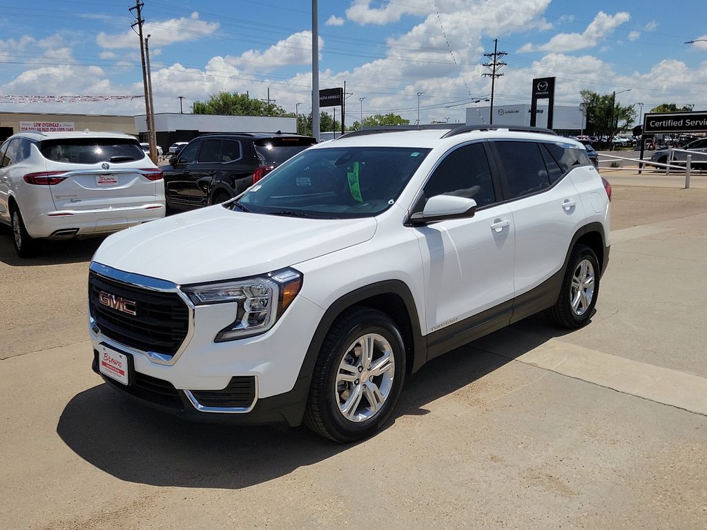 2024 GMC Terrain SLE White at Brown Honda