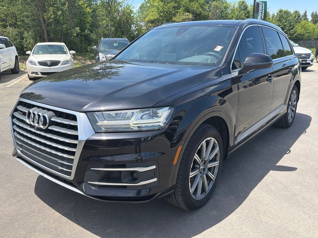 2017 White Audi Q7 3.0T Premium Plus AWD SUV