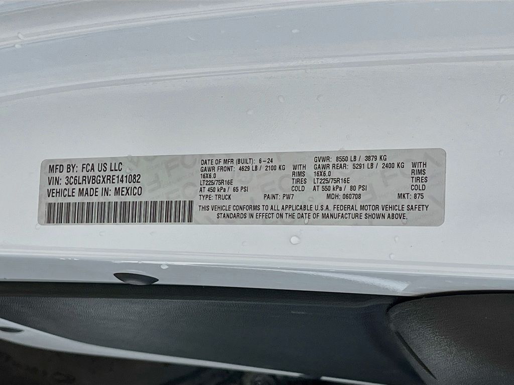 2024 Ram ProMaster 1500 Base White at Emmons Autoplex