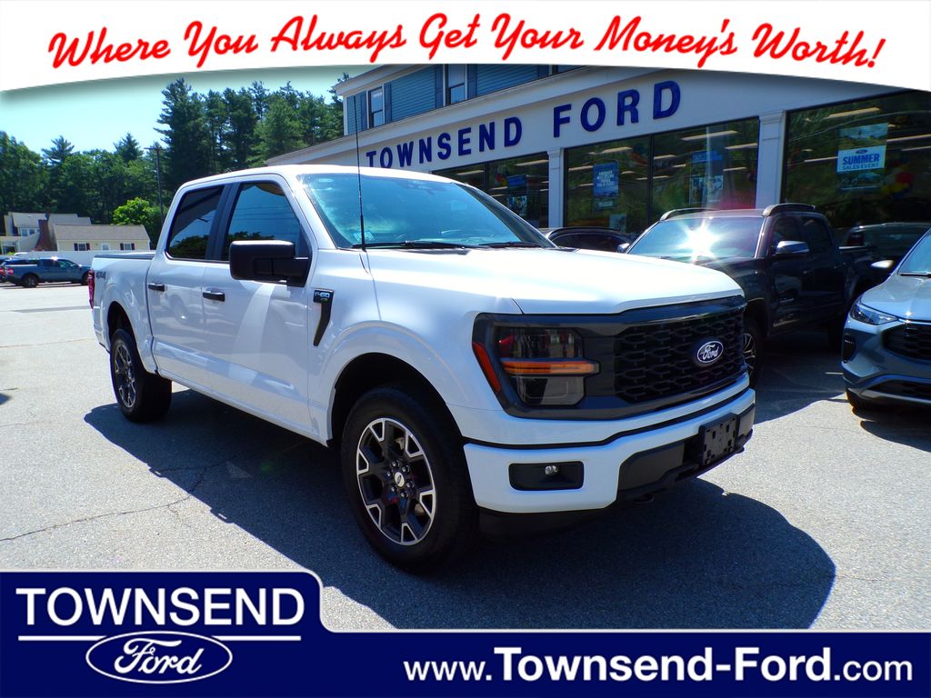 Oxford White 2024 Ford F-150 Pickup Truck Four-Wheel Drive Automatic