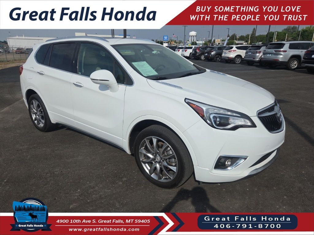 Summit White 2020 Buick Envision SUV / Crossover All-Wheel Drive 6-Speed Automatic