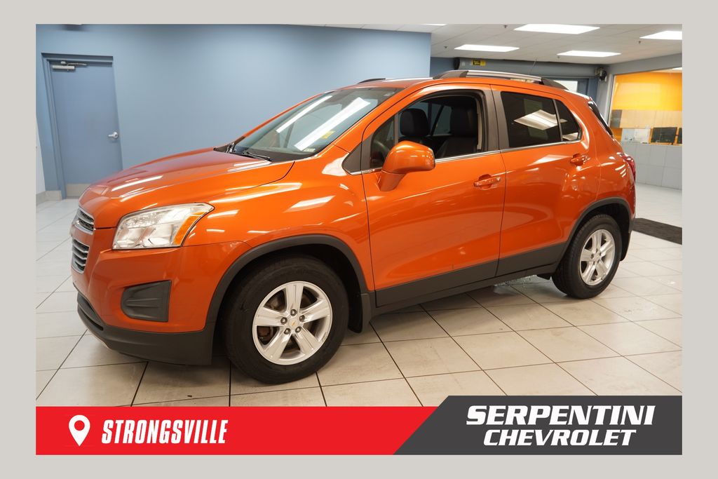 Orange Rock Metallic 2016 Chevrolet Trax SUV / Crossover Front-Wheel Drive 6-Speed Automatic