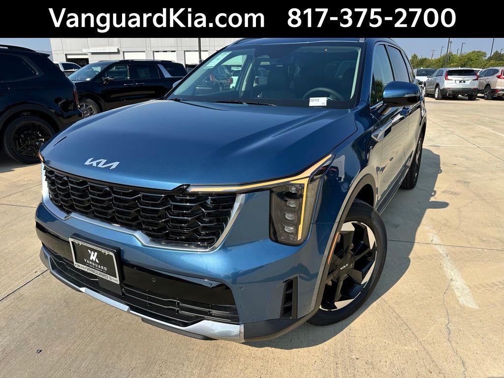 Mineral Blue 2026 Kia Sorento Hybrid EX AWD SUV / Crossover All-Wheel Drive 6-Speed Automatic