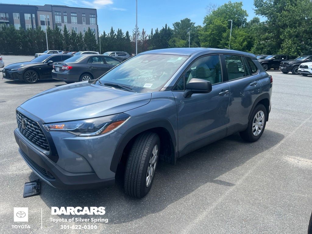 Celestite 2024 Toyota Corolla Cross SUV / Crossover Front-Wheel Drive Continuously Variable Transmission