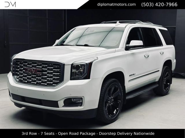Summit White 2018 GMC Yukon Denali 4WD SUV / Crossover Four-Wheel Drive