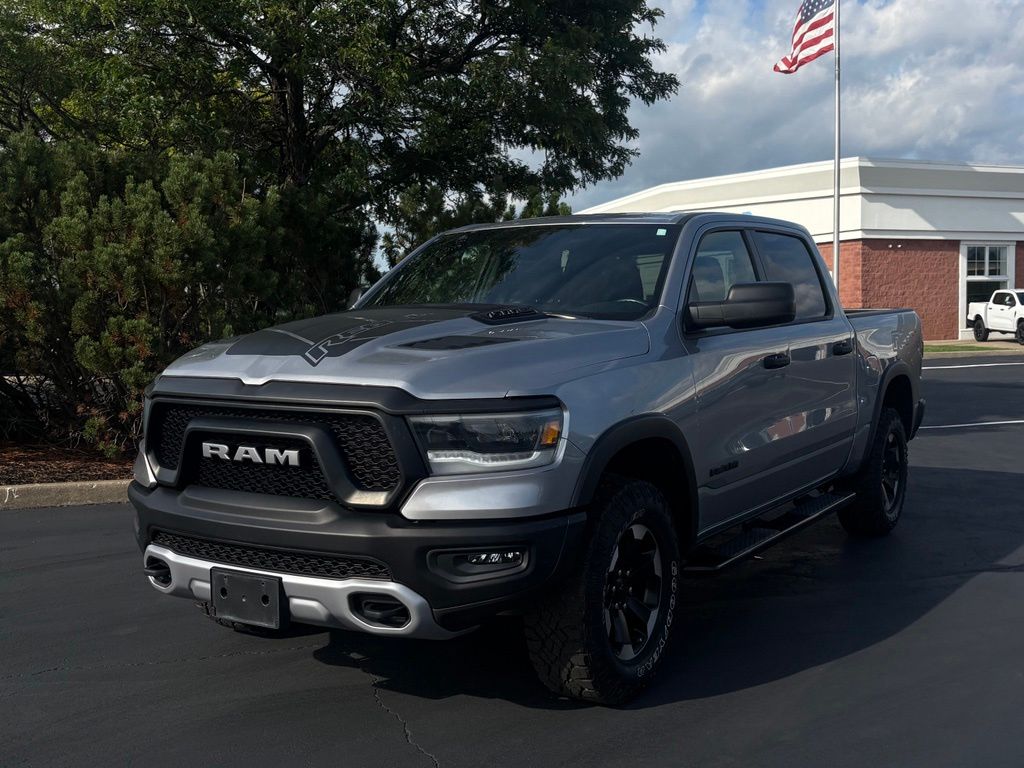 Billet Silver Metallic Clearcoat 2023 RAM 1500 Pickup Truck Four-Wheel Drive 8-Speed Automatic