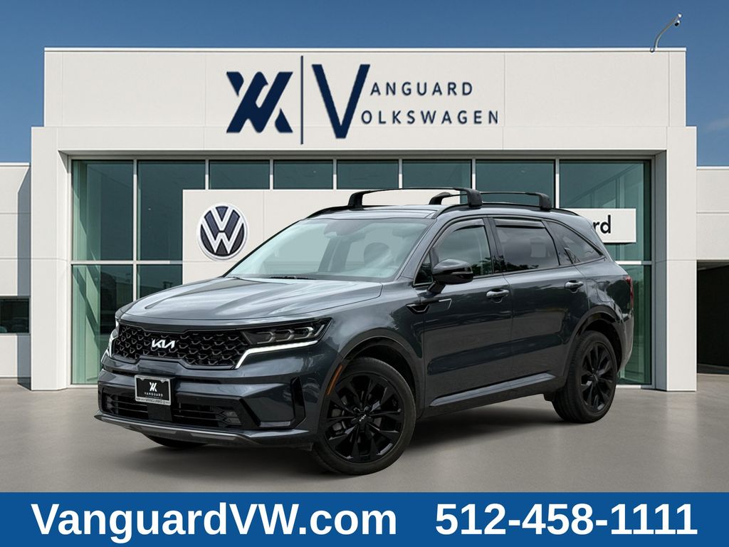 Gravity Gray 2023 Kia Sorento SUV / Crossover Front-Wheel Drive 8-Speed Dual Clutch