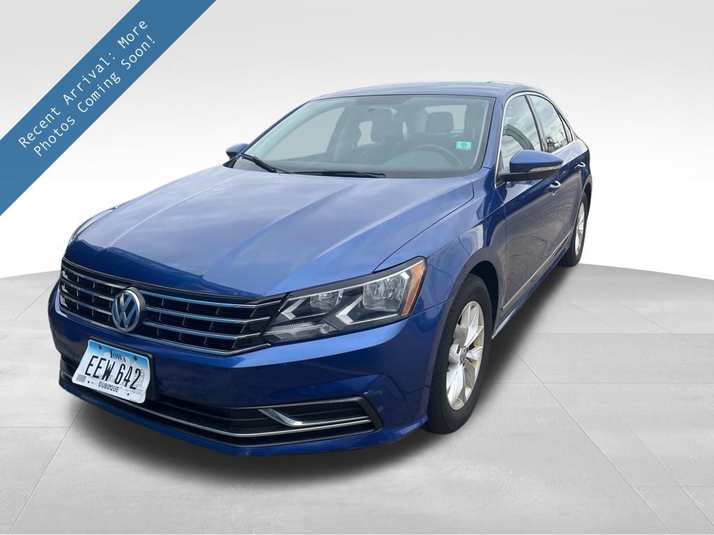 Blue Metallic 2016 Volkswagen Passat 1.8T S Sedan Front-Wheel Drive 6-Speed Automatic
