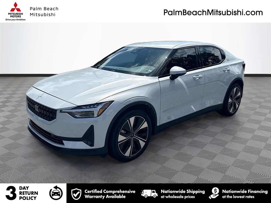Gray 2023 Polestar 2 Longe Range Single Motor FWD Sedan Front-Wheel Drive 1-Speed Automatic