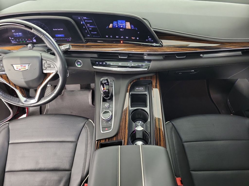 2022 Cadillac Escalade Premium Luxury Red at Tom Peacock Cadillac