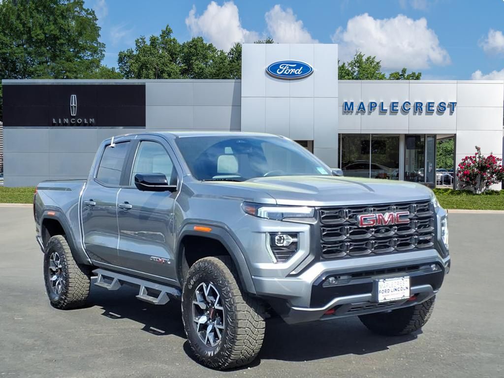 Sterling Metallic 2024 GMC Canyon AT4X Crew Cab 4WD Pickup Truck Four-Wheel Drive 8-Speed Automatic