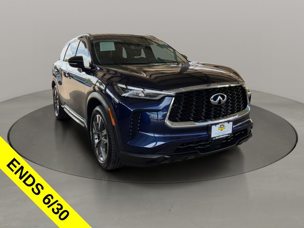 Grand Blue 2024 INFINITI QX60 SUV / Crossover All-Wheel Drive 9-Speed Automatic